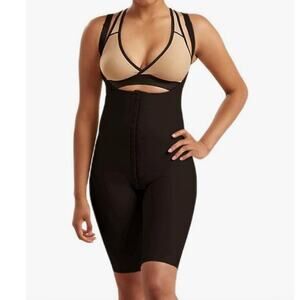 Black and Tan Women's Bodysuit